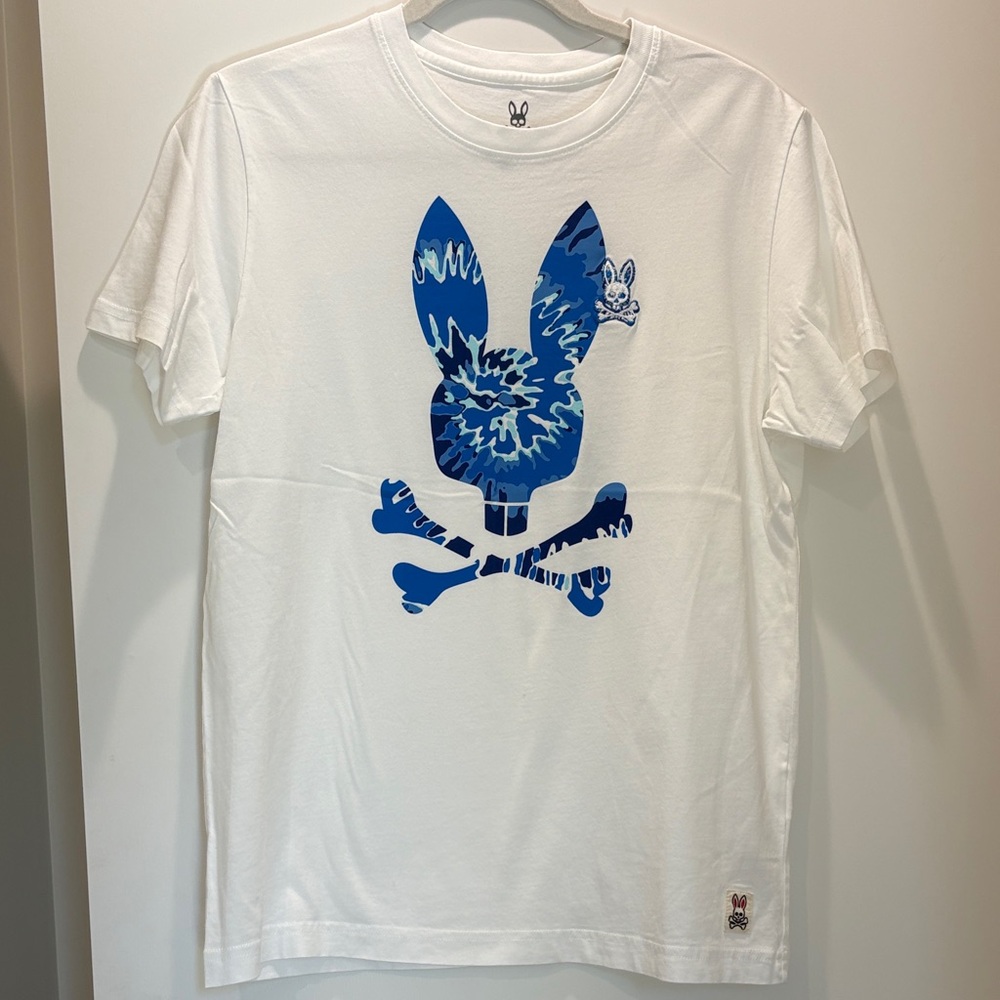 Psycho Bunny Graphic Tee Embroidered | Small 4